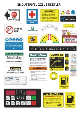 Güvenlik ve işaret levhaları