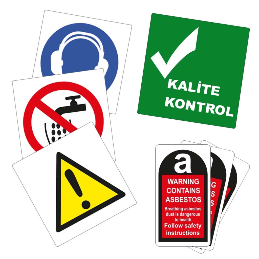 Güvenlik ve işaret levhaları